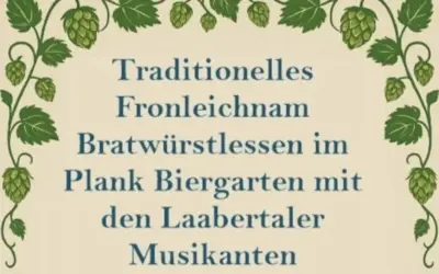 Einladung zum Fronleichnamsfest