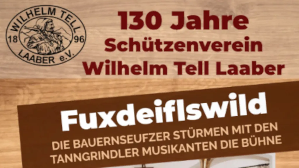 Einladung zum Musikkabarett Fuxdeiflswild